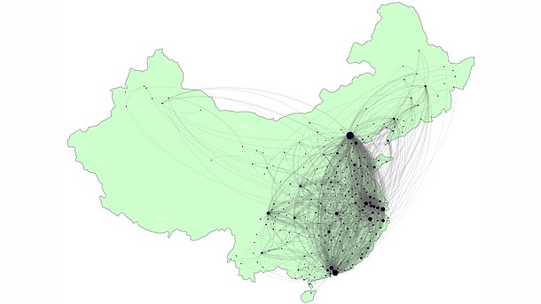 © S. Losacker: Interregionale Innovationsdiffusion in China / Inter-regional innovation diffusion in China