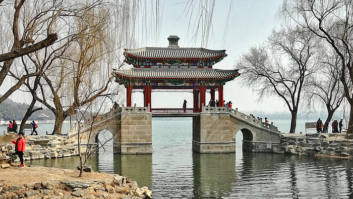 Brücke in Asien
