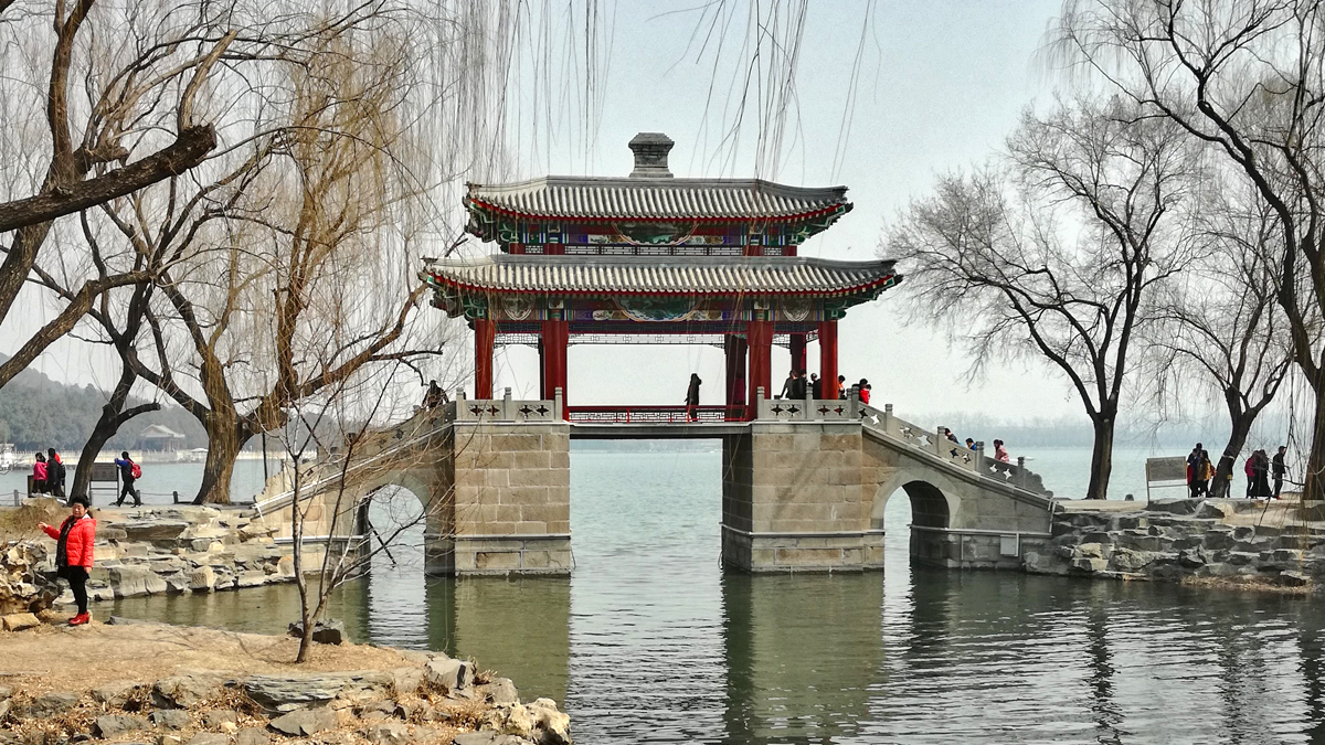 Brücke in Asien